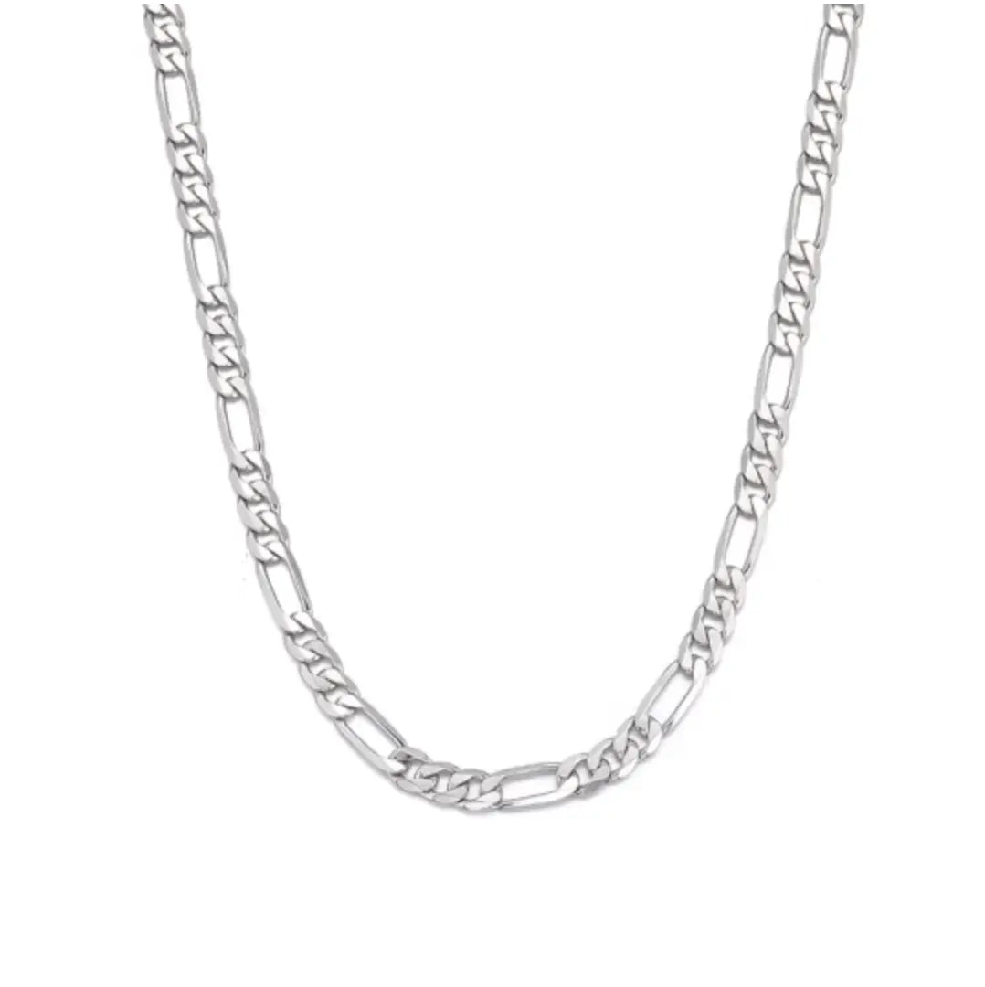 Silver Figaro Chains (5mm) MIXX CHAINS