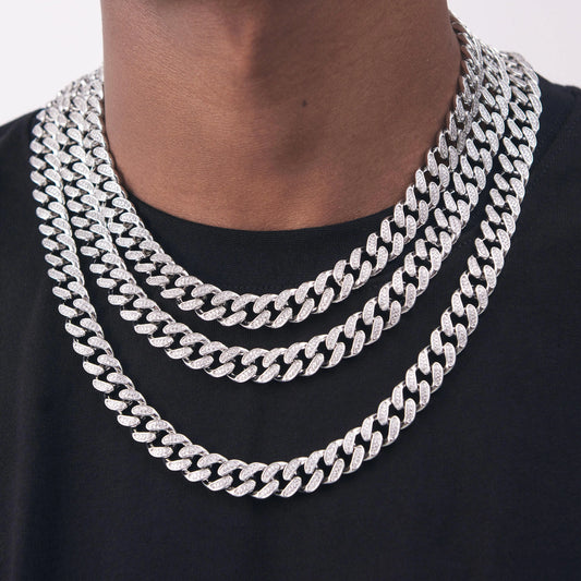 13mm Iced Out Cuban Link Chain-1-Mixxchains