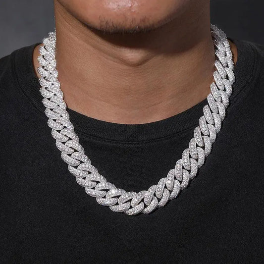 18mm Iced Out Cuban Link Chain-1-Mixxchains