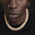 18mm Iced Out Cuban Link Chain with Thorns-7-Mixxchains