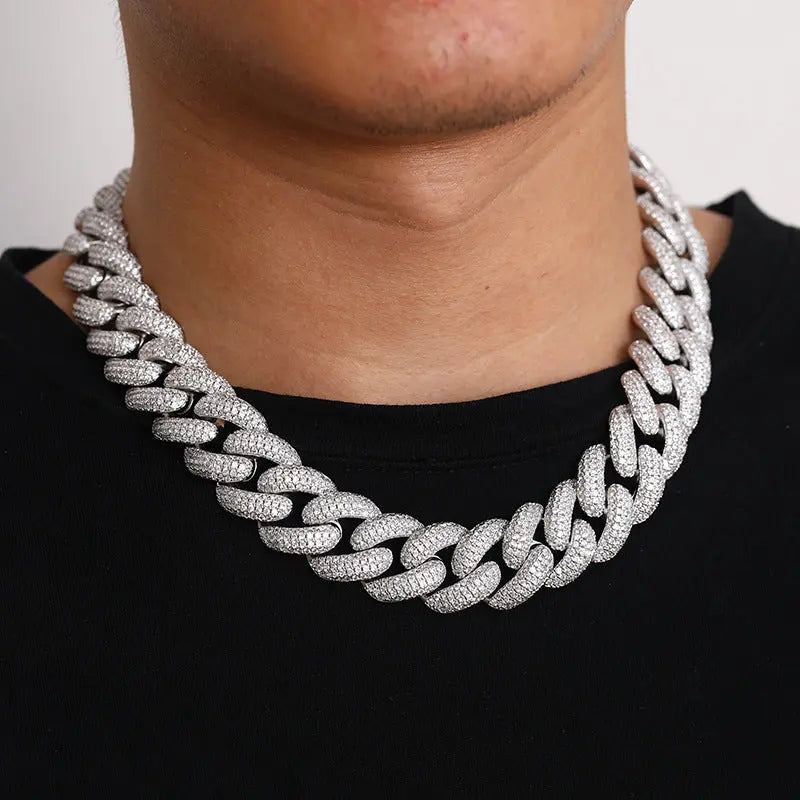 20mm Iced Out Cuban Link Chain-5-Mixxchains