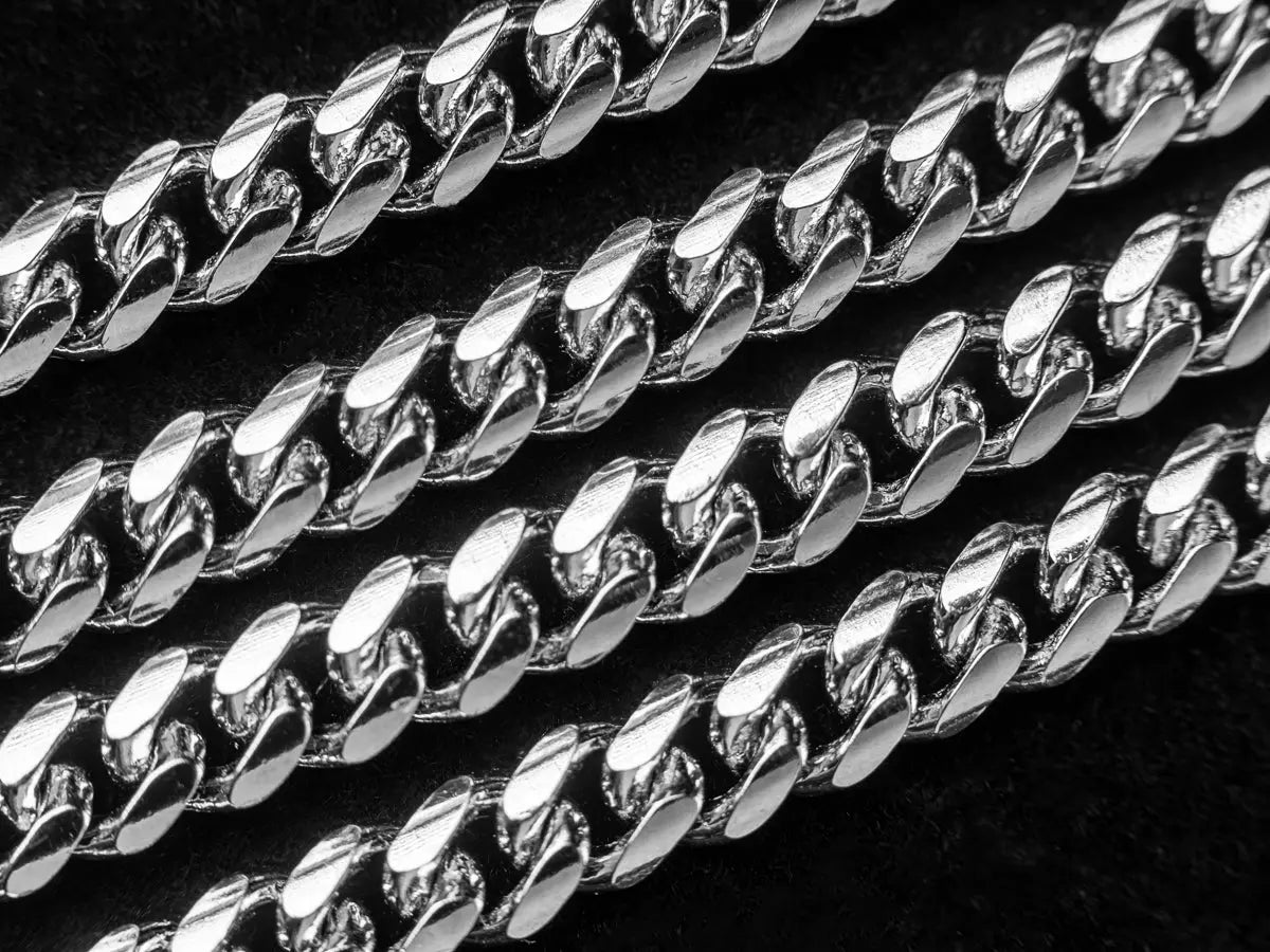 5mm Cuban Link Solid 925 Sterling Silver Chain-2-Mixxchains