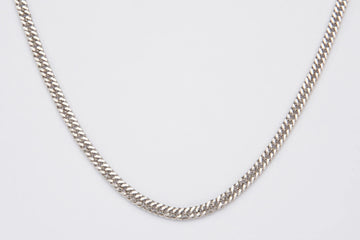 5mm S925 Silver Cuban Link Chain