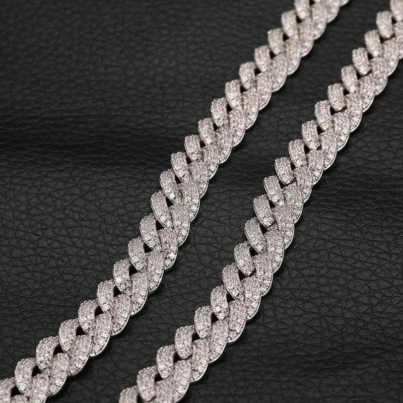 8mm Iced Out Cuban Link Chain-5-Mixxchains