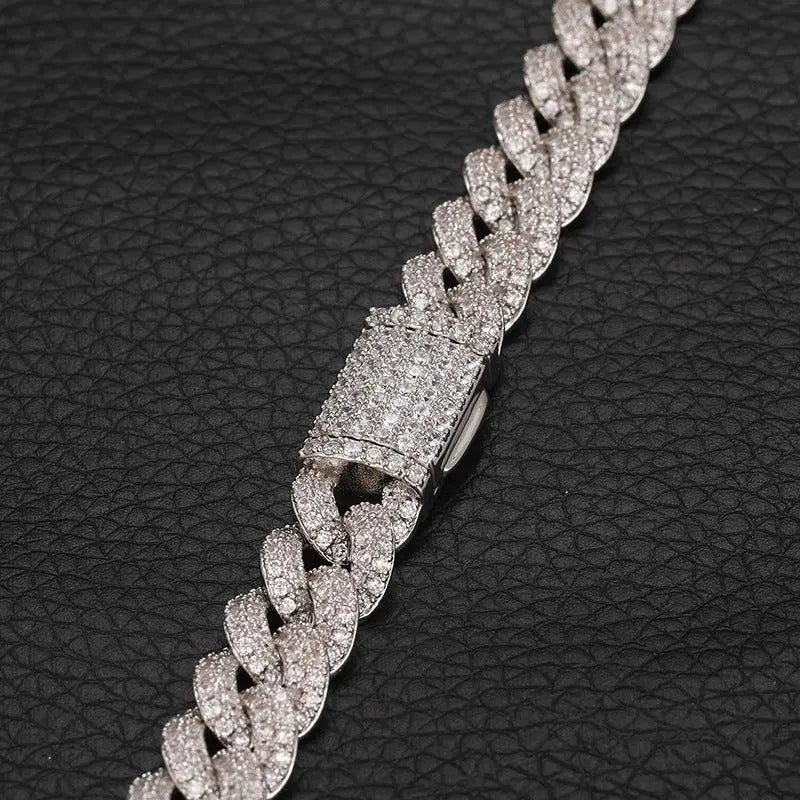 8mm Iced Out Cuban Link Chain-2-Mixxchains