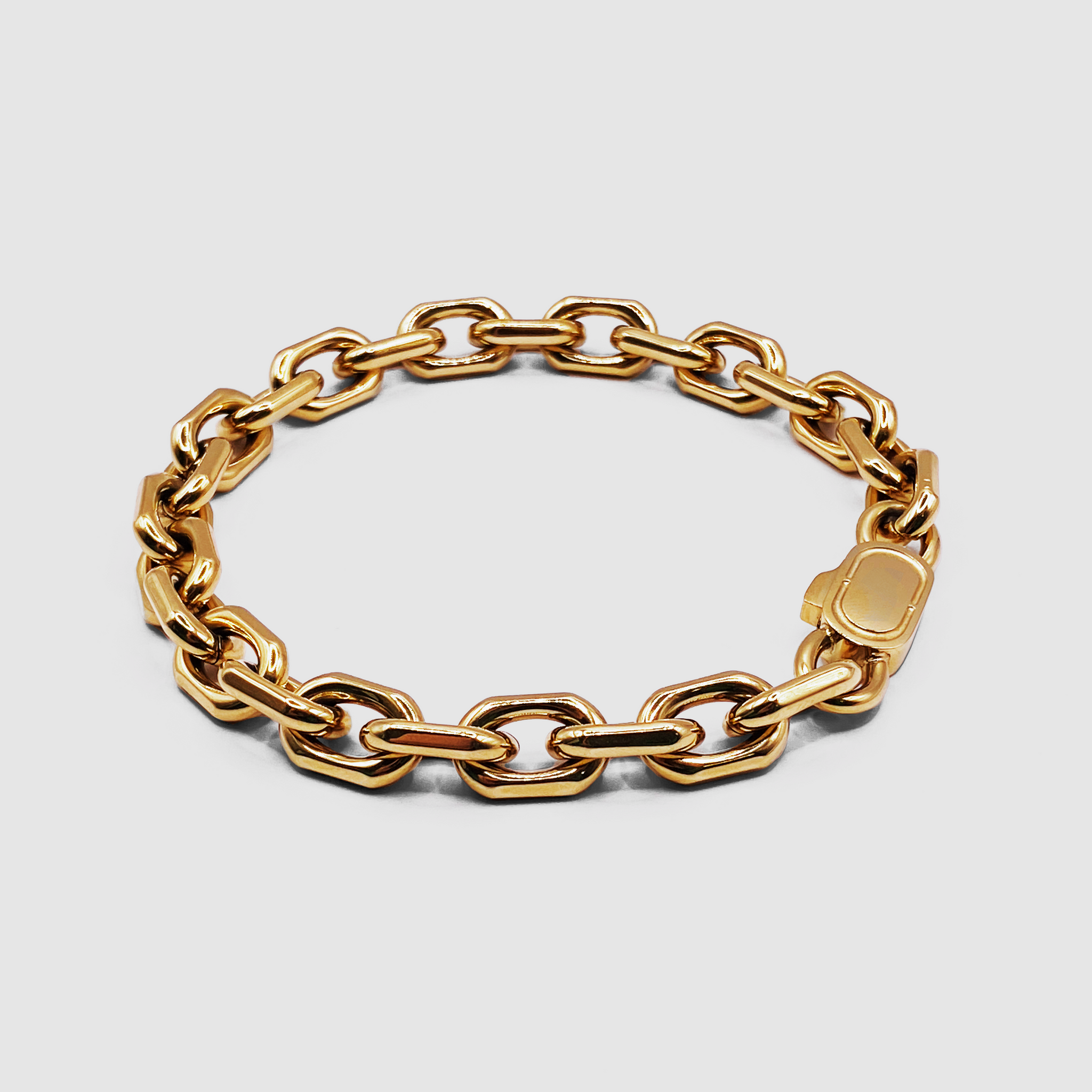 Anchor Link Bracelet (Gold)